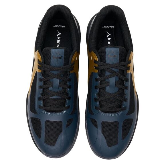 Kanso DragonFly Indoor Court Shoes Black/Gold size 7.5 NWT in box - Picture 5 of 15